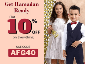 Firstcry Ramadan Sale: Get Up to 80% OFF + 10% OFF on Kids Fashion & Accessories